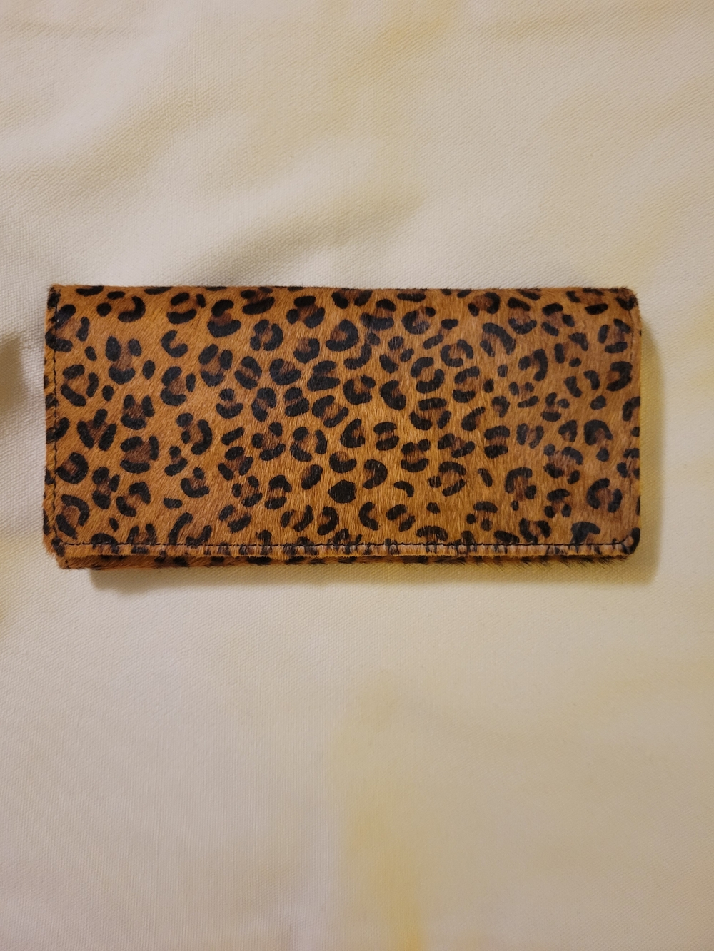 Myra Bag Leopard Print Wallet - Brown and Black